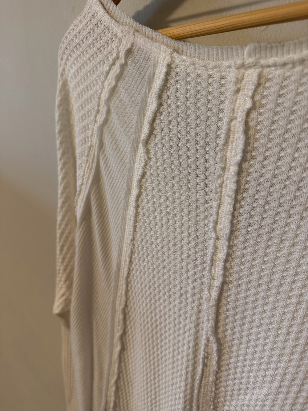 Free People Catalina Thermal Top Ivory Medium - Picture 8 of 8